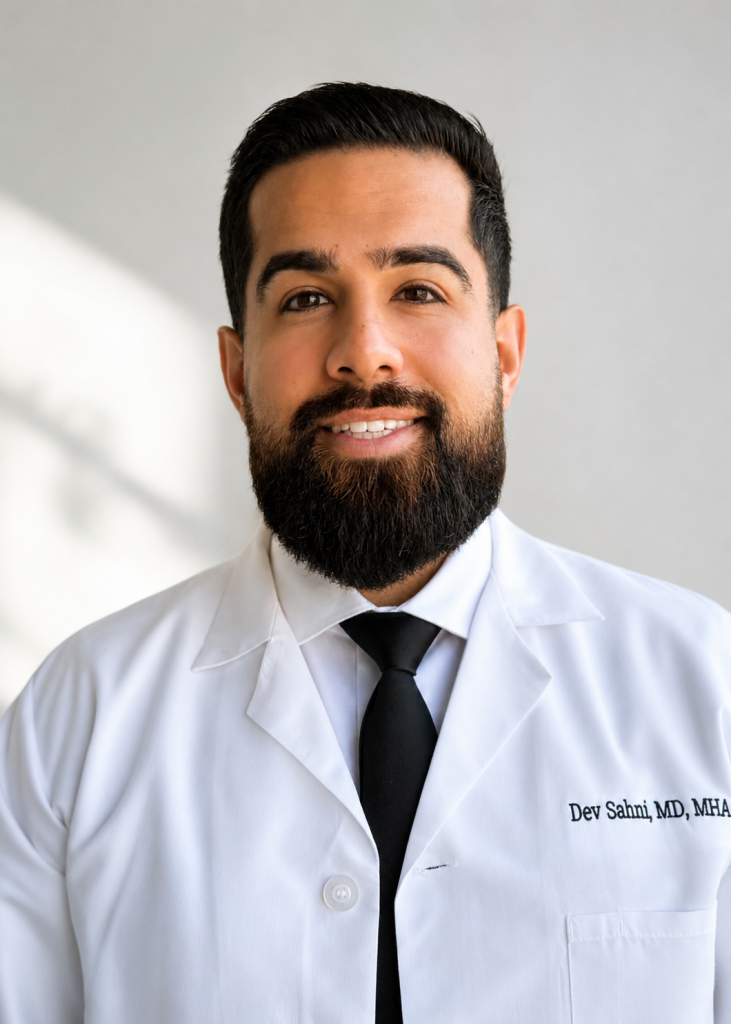 Dev Sahni, MD, MHA