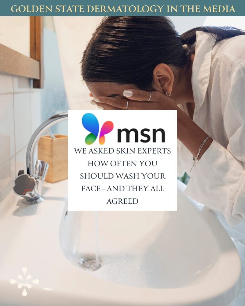 Dr. Lauren Moy Featured in MSN’s “We asked skin experts how often you should wash your face—and they all agreed”