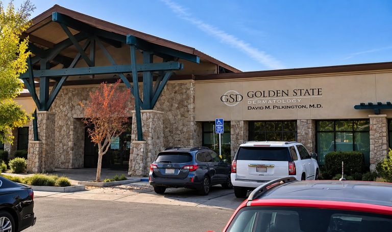 Golden State Dermatology's Merced office at 388 East Yosemite Avenue